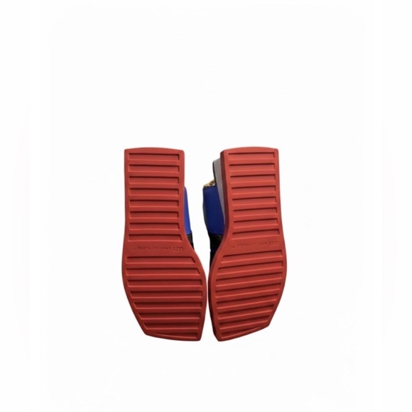 United Nude Black and White Sandals with Red Sole - Picture 6 of 16